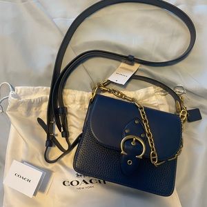 Brand new Coach Beats 18 bag navy blue